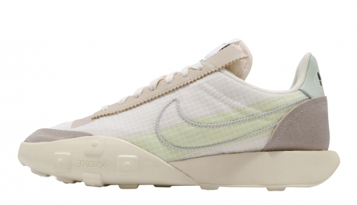 Nike WMNS Waffle Racer LX Series QS Pale Ivory Silver Pale Ivory/Silver-muslin CW1274100