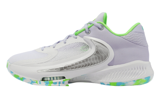 Nike Zoom Freak 4 White Oxygen Purple White/Oxgen Purple Black DJ6148101