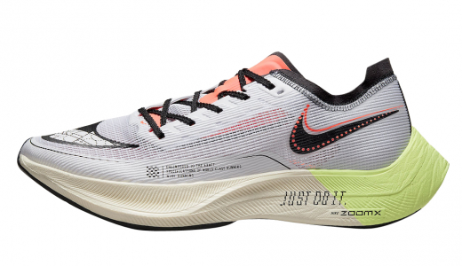 Nike ZoomX VaporFly NEXT% 2 Mismatch White/Black-Orange-Volt FB1846-101