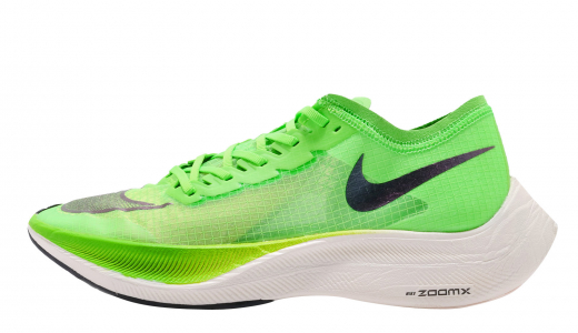 Nike ZoomX VaporFly Next% Electric Green Guava Ice Black Electric Green/Guaba Ice/Black AO4568300