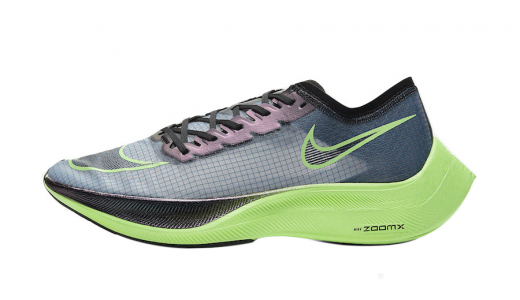 Nike ZoomX Vaporfly NEXT% Valerian Blue Valerian Blue/Black-Vapour Green AO4568-400