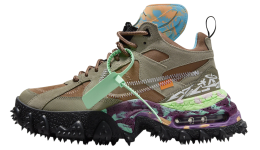 Off-White x Nike Air Terra Forma Archaeo Brown Archaeo Brown/Black-Clear DQ1615-200