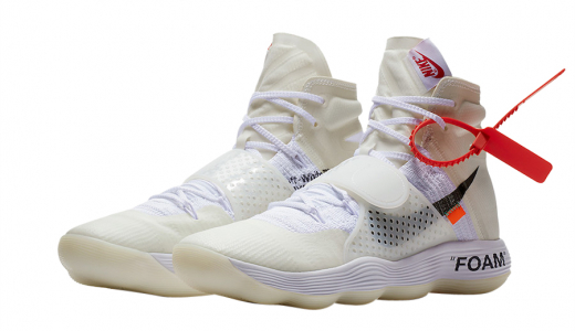 OFF-WHITE x Nike React Hyperdunk 2017 White/White-White AJ4578-100