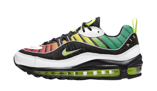 Olivia Kim x Nike WMNS Air Max 98 No Cover Red/Yellow-Green CK3309-001