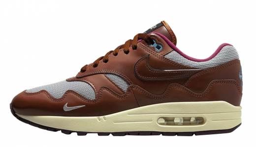 Patta x Nike Air Max 1 Dark Russet Dark Russet/Dark Russet-Metallic Silver DO9549-200