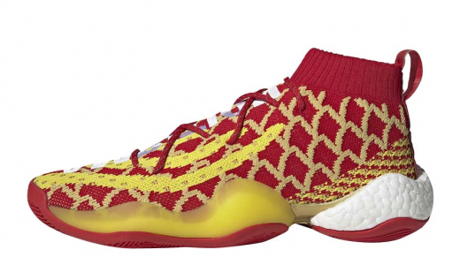 Pharrell x adidas Crazy BYW Chinese New Year Scarlet/Bright Yellow EE8688