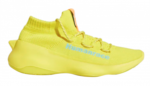 Pharrell x adidas Humanrace Sichona Shock Yellow Shock Yellow/Clear Aqua GW4881