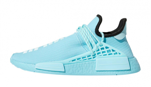 Pharrell x adidas NMD Hu Aqua Blue Clear Aqua/Light Aqua-Core Black GY0094