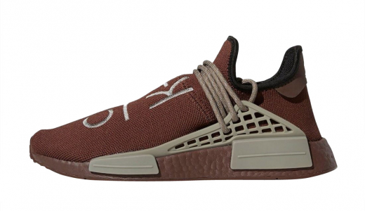 Pharrell x adidas NMD Hu Brown Korean Auburn/Auburn-Simple Brown GY0090