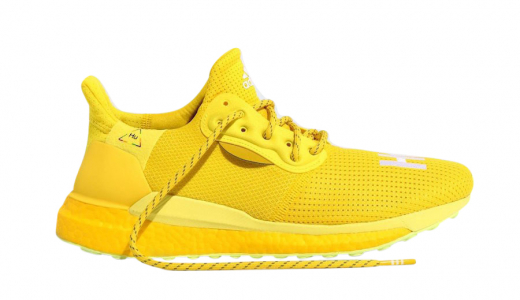 Pharrell x adidas Solar Hu Glide Bright Yellow Bright Yellow/Cloud White-Solar Yellow EF2379