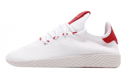 Pharrell x adidas Tennis Hu Cloud White Scarlet Cloud White / Scarlet / Chalk White BD7530