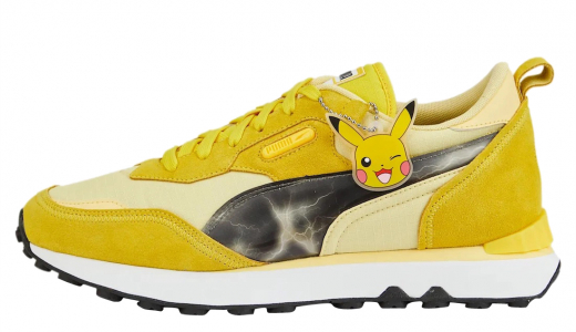 Pokémon x PUMA Rider FV Pikachu Empire Yellow/Pale Lemon 387688-01