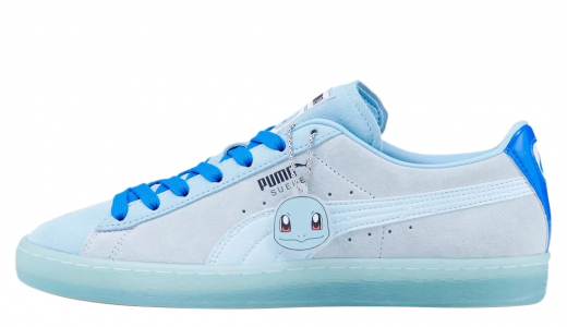 Pokémon x PUMA Suede Squirtle Petit Four/Nitro Blue 387326-01