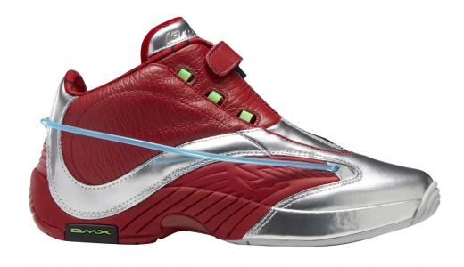 Power Rangers x Reebok Answer 4 Lord Zedd Power Red/Silver Metallic/Solar Lime GZ6897