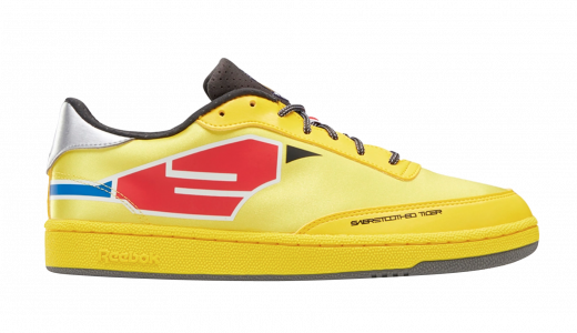 Power Rangers x Reebok Club C Yellow Ranger Boldly Yellow/Coal-Silver Metallic GW2424