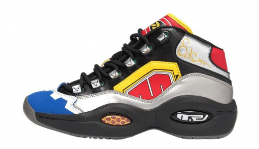 Power Rangers x Reebok Question Mid Megazord Black/Multicolor GY0590