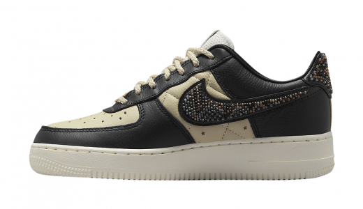 Premium Goods x Nike WMNS Air Force 1 The Sophia Black/Multi-Color-Sand-Sail DV2957-001