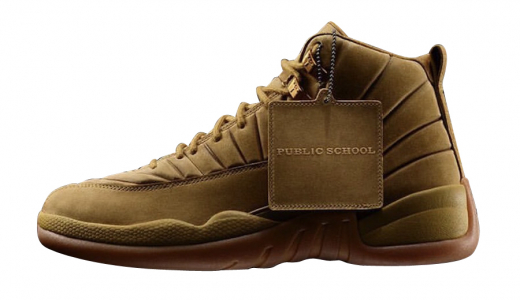 PSNY x Air Jordan 12 Wheat Wheat/Wheat AA1233-700