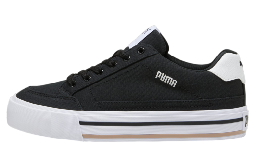 Puma Court Classic Vulc Black / White Black/White 395020-03