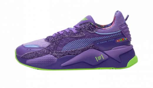 PUMA RS-X Galaxy Electric Purple/Prism Violet-Green Gecko 387764-01