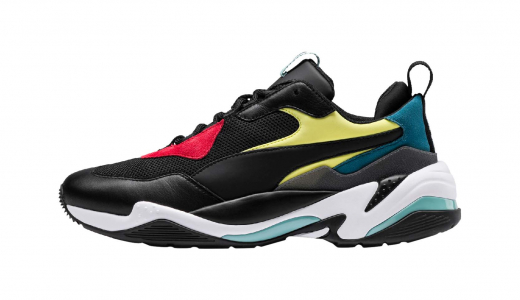 PUMA Thunder Spectra Black/Red-Yellow-Green 36751601