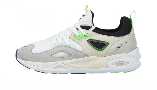 PUMA TRC Blaze The Triangle Green Glare Puma White/Nimbus Cloud-Green Glare 383104-02