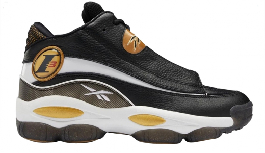 Reebok Answer DMX OG Black Gold Core Black/Footwear White-Metallic Gold GW6372