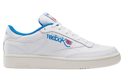 Reebok Club C 85 Ftwr White / Chalk Ftwr White/Chalk/Kinetic Blue 100074476