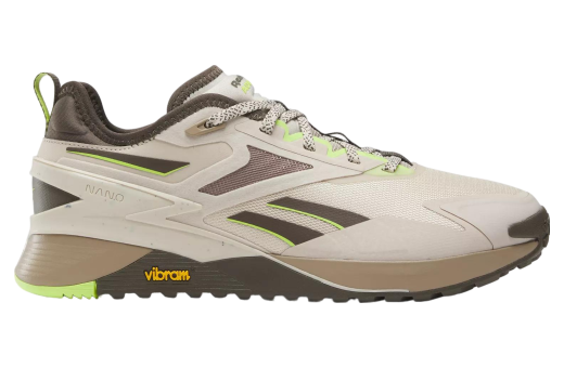 Reebok Nano X3 Adventure Stucco / Grout Stucco/Grout/Laser Lime 100033527