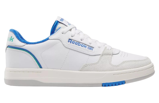 Reebok Phase Court White / Kinetic Blue White/Chalk/Kinetic Blue 100201248