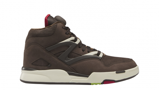 Reebok Pump Omni Zone 2 Valentine's Day Grizzly Brown/Dark Brown-Crimson Mist IE9342