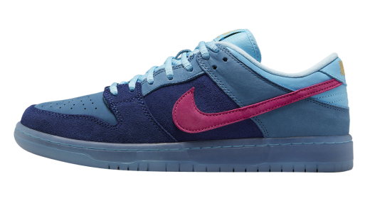 Run The Jewels x Nike SB Dunk Low Deep Royal Blue/Active Pink-Blue Chill DO9404-400