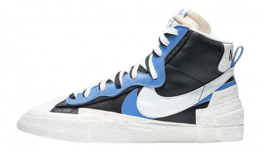 Sacai x Nike Blazer Mid University Blue Black/University Blue-Sail-White BV0072-001