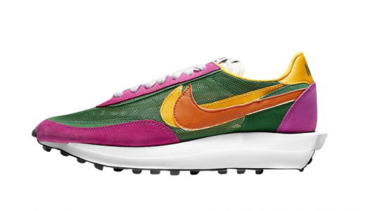 sacai x Nike LDWaffle Pine Green Pine Green/Clay Orange-Del Sol-Sail BV0073-301