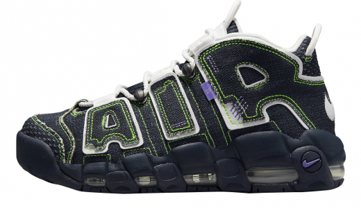 Serena Williams Design Crew x Nike Air More Uptempo Dark Obsidian/Space Purple-Volt-Summit White DX4219-400