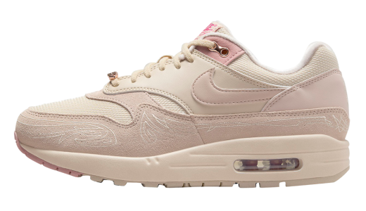 Serena Williams Design Crew x Nike WMNS Air Max 1 Los Angeles Particle Beige/Rust Pink-Light Bone FN6941-200