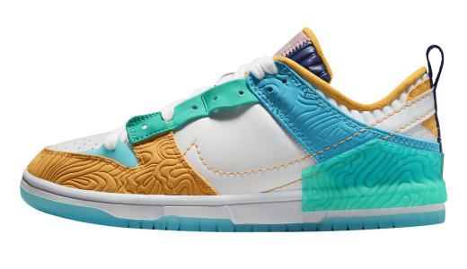 Serena Williams Design Crew x Nike WMNS Dunk Low Disrupt 2 Summit White/Clear Jade-Baltic Blue-Sundial DX4220-100