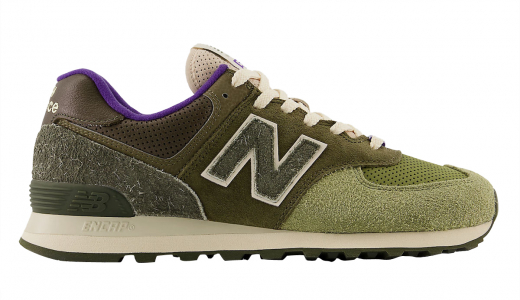 SNS x New Balance 574 Inspired by Nature Green/Purple Ml574NS2