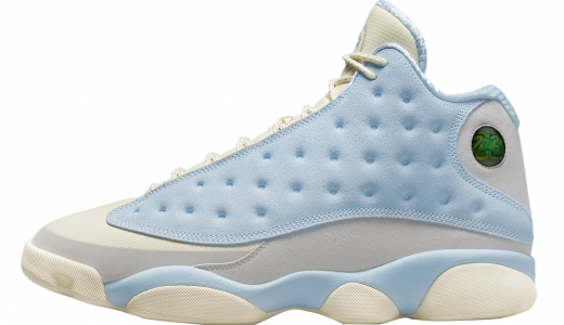 SoleFly x Air Jordan 13 Muslin/Light Smoke Grey-Gum Light Brown-Celestine Blue DX5763-100