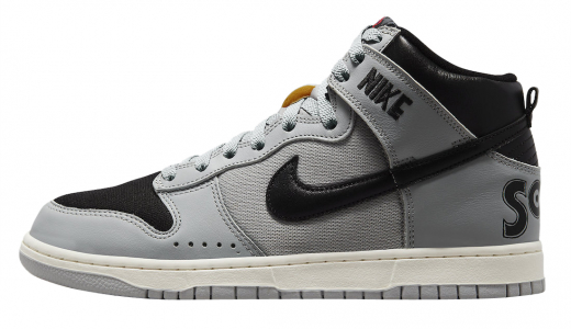 SoulGoods x Nike Dunk High Grey Black Neutral Grey/Black-Sail DR1415-001