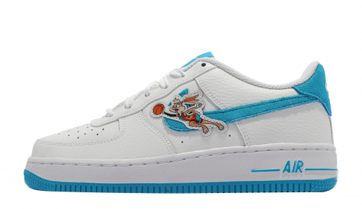 Space Jam x Nike Air Force 1 Low GS Tune Squad White/Lt Blue Fury-white DM3353100