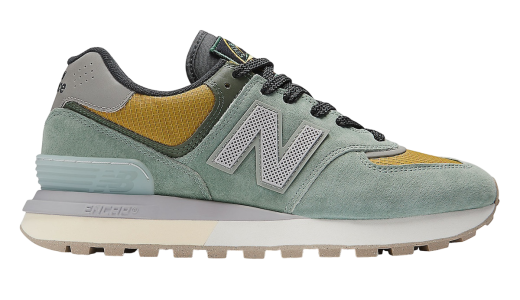 Stone Island x New Balance 574 Legacy Light Green Light Green/Mustard Green U574LGTN