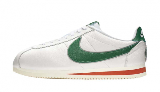 Stranger Things x Nike Cortez Hawkins High White/Green-Orange CJ6106-100