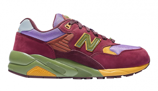 Stray Rats x New Balance 580 Mystic Purple Burgundy/Mystic Purple MT580SR2