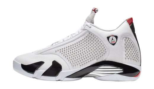 Supreme x Air Jordan 14 White University Red White/University Red BV7630-106