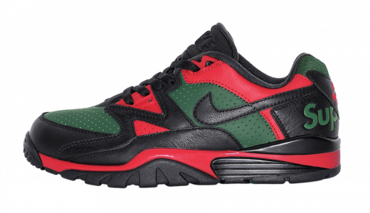 Supreme x Nike Air Cross Trainer 3 Low Black Gorge Green Black/Black-Gorge Green-University Red CJ5291-001