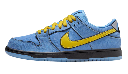 The Powerpuff Girls x Nike SB Dunk Low Bubbles Blue Chill/Deep Royal Blue-Active Pink FZ8320-400