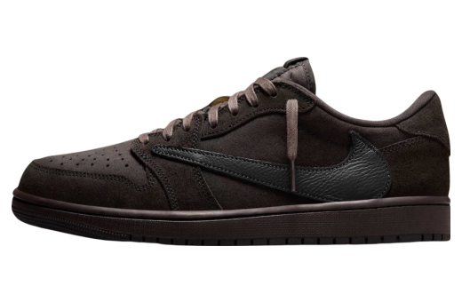 Travis Scott x Air Jordan 1 Low OG Velvet Brown Dark Mocha/Black/Velvet Brown DM7866-202