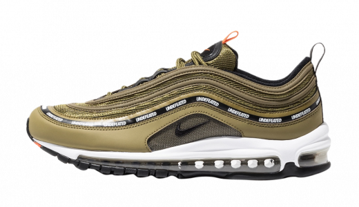 Undefeated x Nike Air Max 97 Militia Green Militia Green/Black-Orange Blaze-White DC4830-300