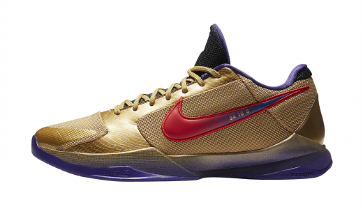 Undefeated x Nike Kobe 5 Protro Hall of Fame Metallic Gold/Field Purple-Multi-Color DA6809-700